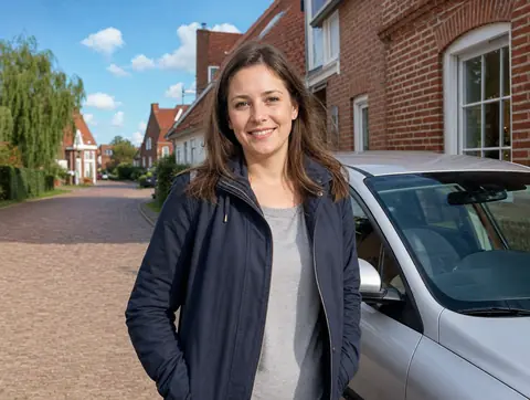 Verkäufer aus Hemsbach mit dem verkauften Fahrzeug
